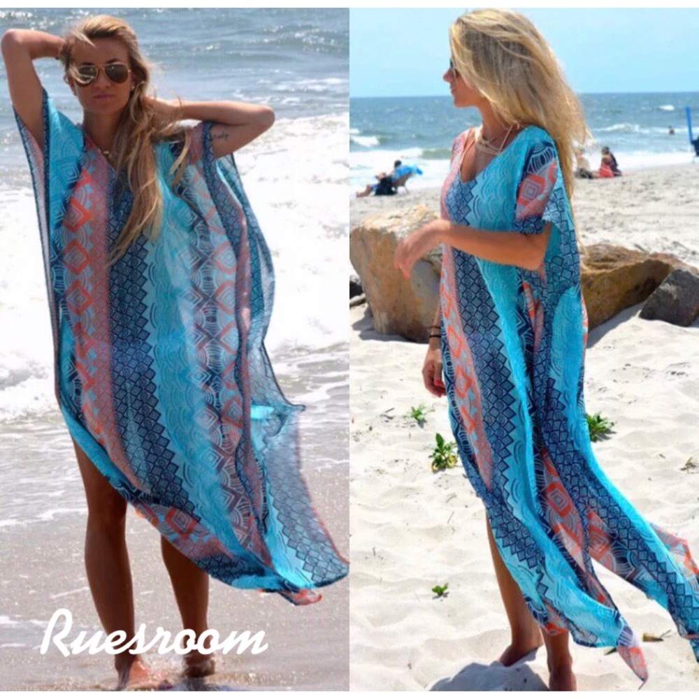 Beach coverup, Boho coverup,🆕